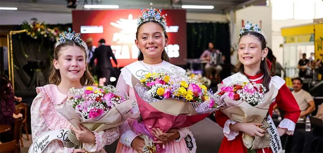 Lages apresenta trio de realeza mirim da 36ª Festa Nacional do Pinhão