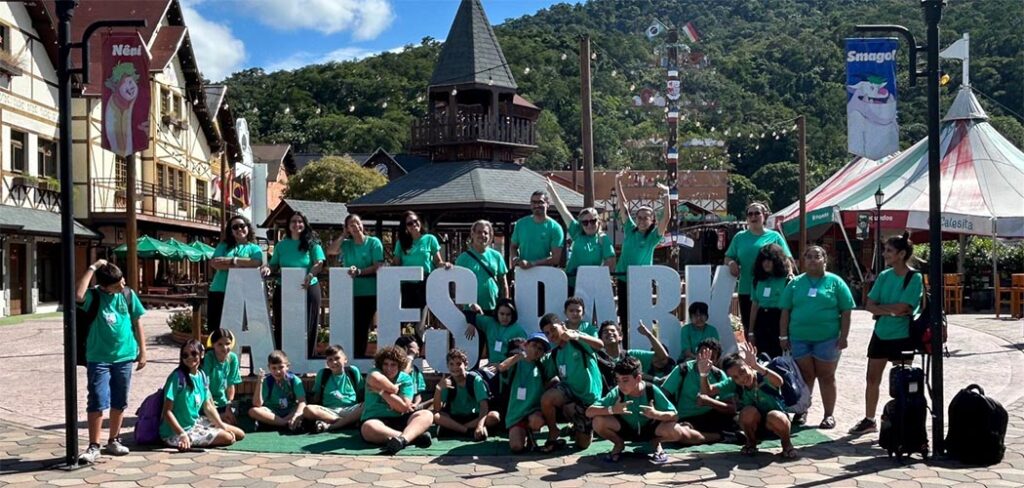Alles Park realiza o sonho de paciente de Blumenau em conhecer a neve