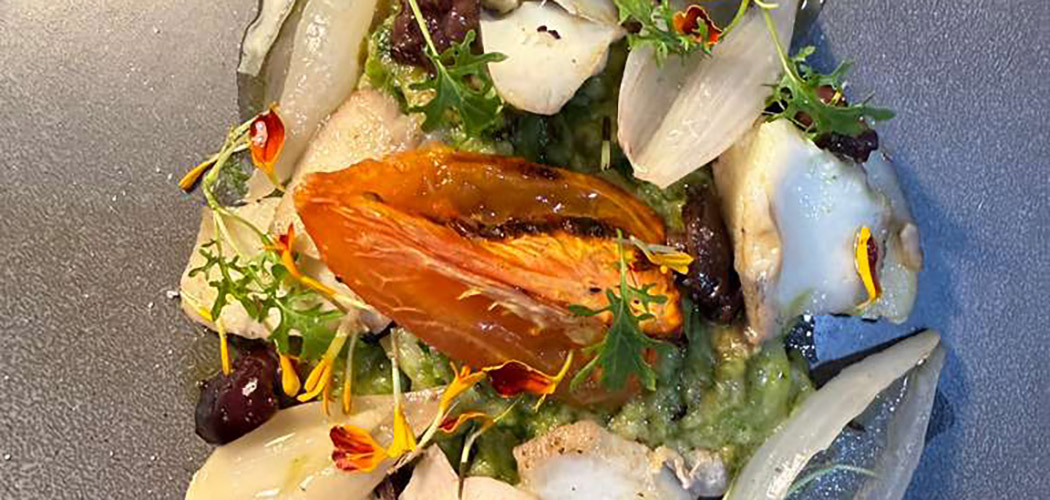 Açorda de peixe curado