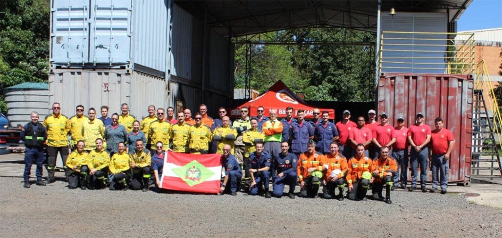 CBMSC realiza treinamento de resgate veicular em Joaçaba