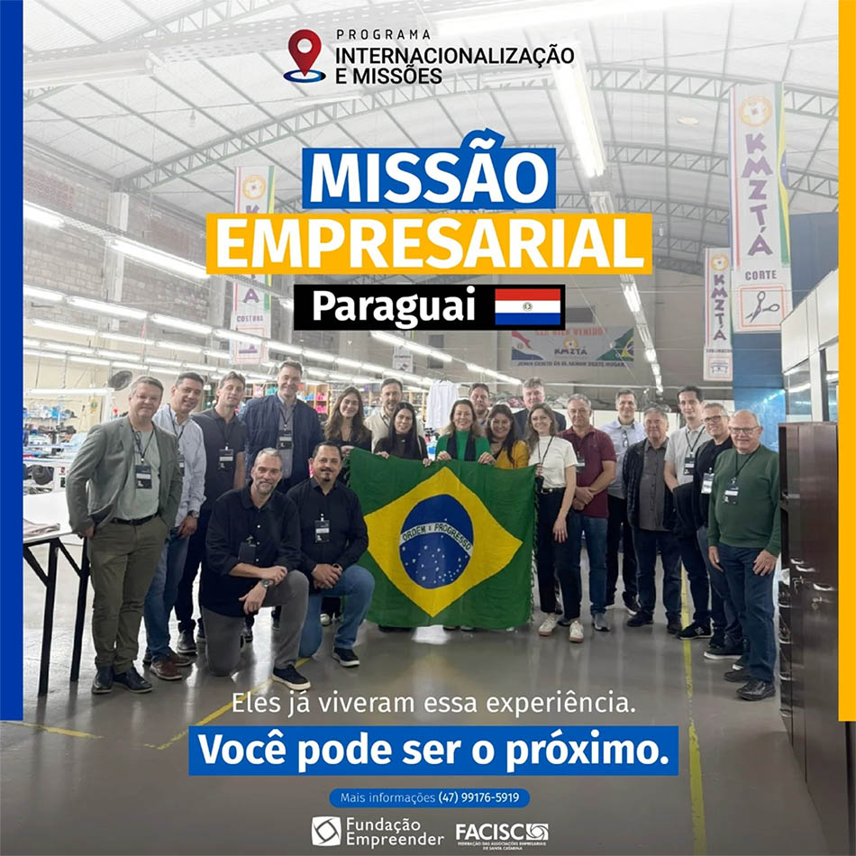 Acircan incentiva empresas da região em Missão Empresarial estratégica ao Paraguai