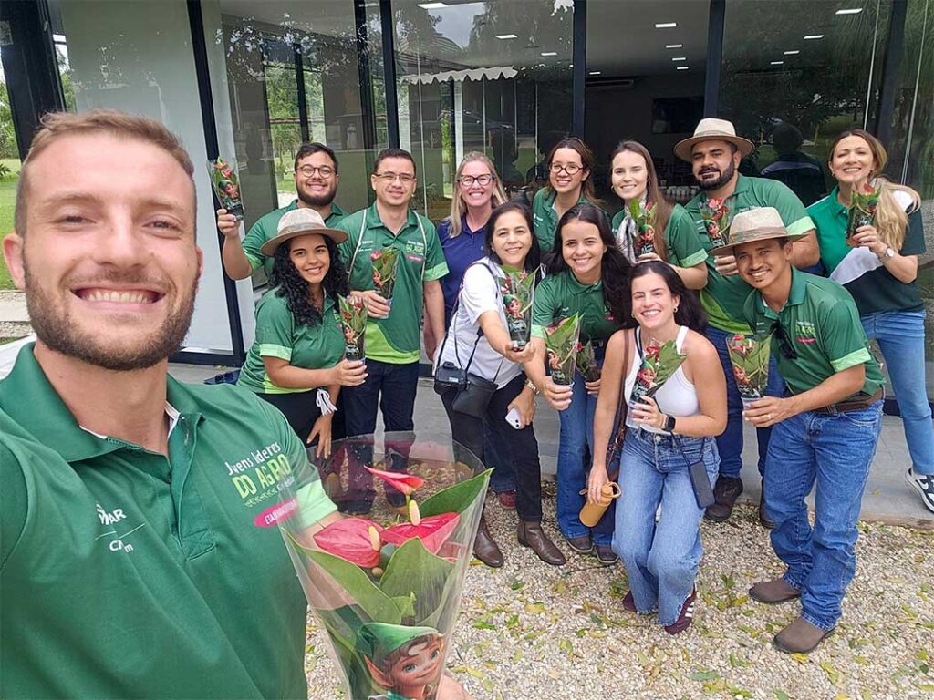 Jovem de SC vivencia o futuro do Agro 