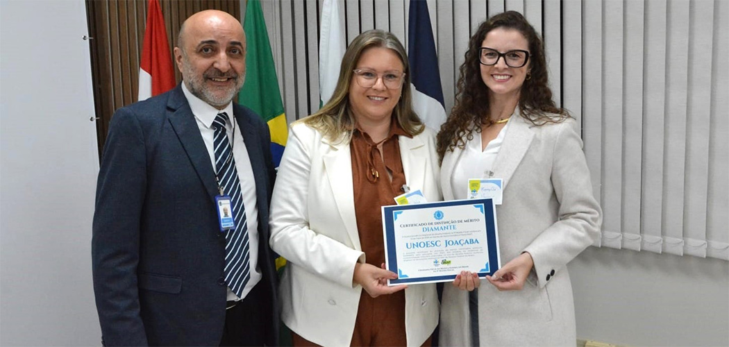 NAF Unoesc é destaque nacional com premiações no 3º Seminário Regional dos NAFs