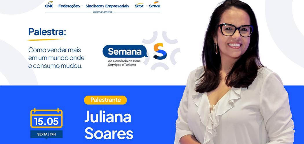 Senac oferece palestra online gratuita sobre vendas nesta sexta-feira (15)