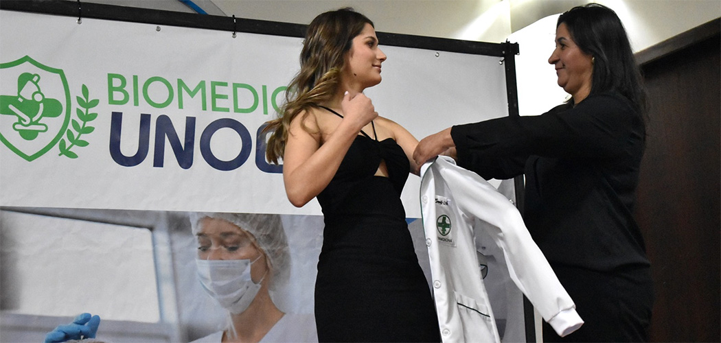 Curso de Biomedicina da Unoesc Joaçaba realiza a 2ª Cerimônia do Jaleco