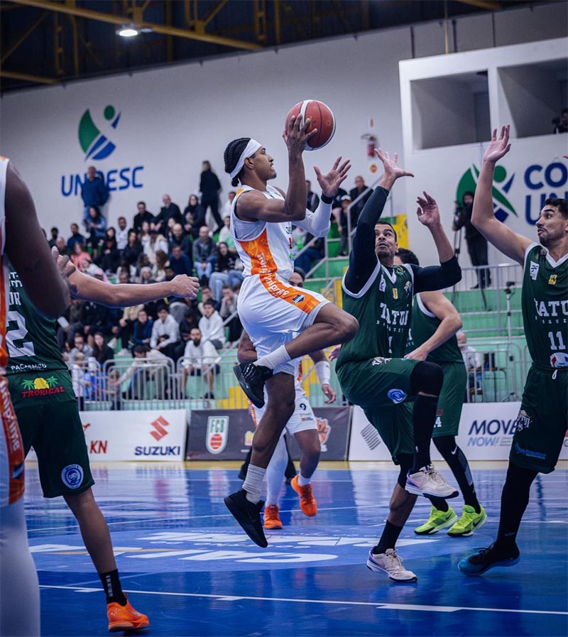 Unoesc Basket Joaçaba enfrenta o Tatuí no segundo jogo da semifinal da Liga Ouro 2026 nesta quarta-feira (06)