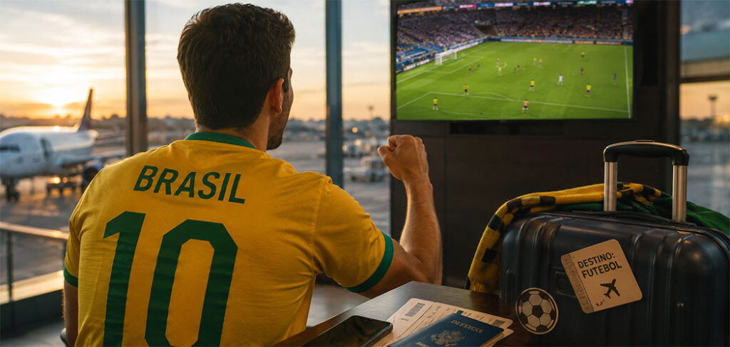 Futebol acima de tudo: brasileiros mudam planos de viagem para acompanhar partidas decisivas