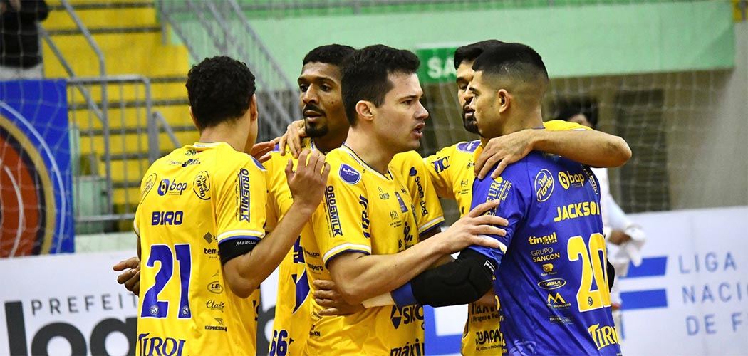 Joaçaba Futsal empata com o América e segue invicto na LNF Silver