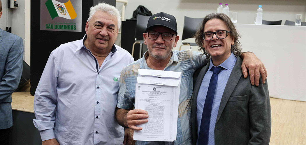 Programa Lar Legal Rural entrega 47 títulos de propriedades em São Domingos