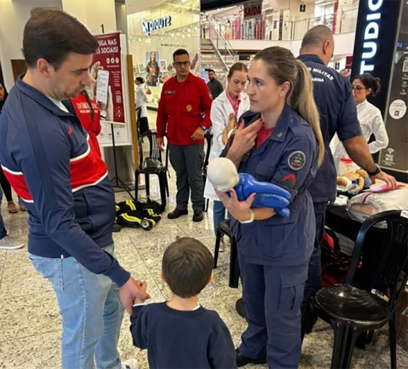 CBMSC conclui Operação Bombeiro no Maternar