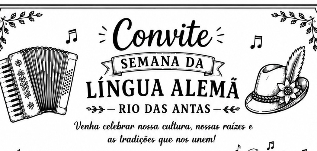 Rio das Antas valoriza raízes germânicas com programação especial da Semana da Língua Alemã