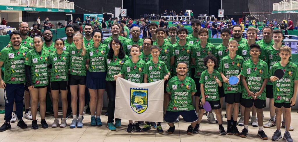 Mesa-Tenistas de Joaçaba conquistam 12 medalhas estaduais