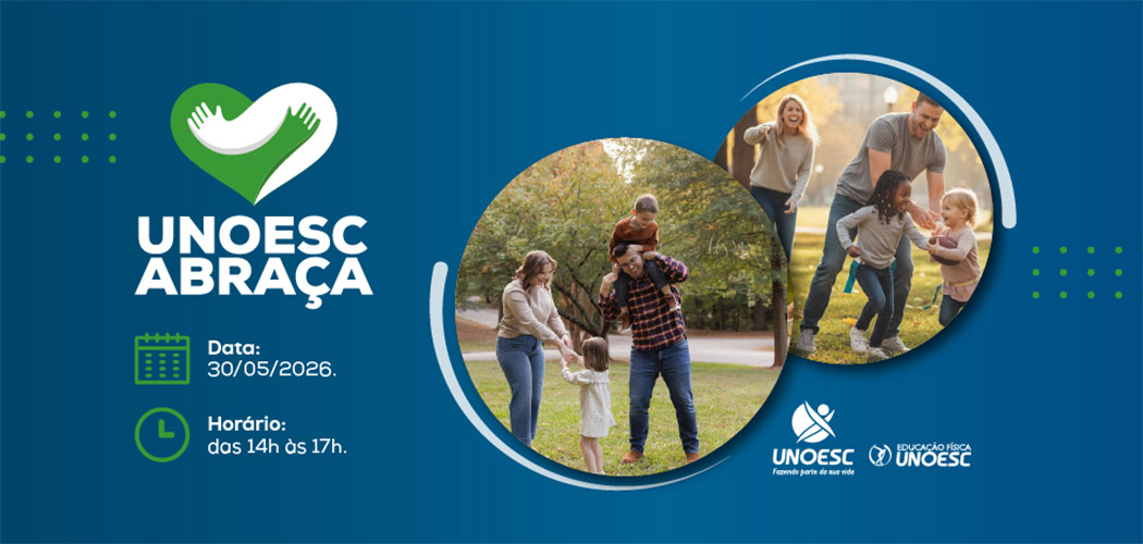 Unoesc Abraça será realizado neste sábado (30) em Joaçaba