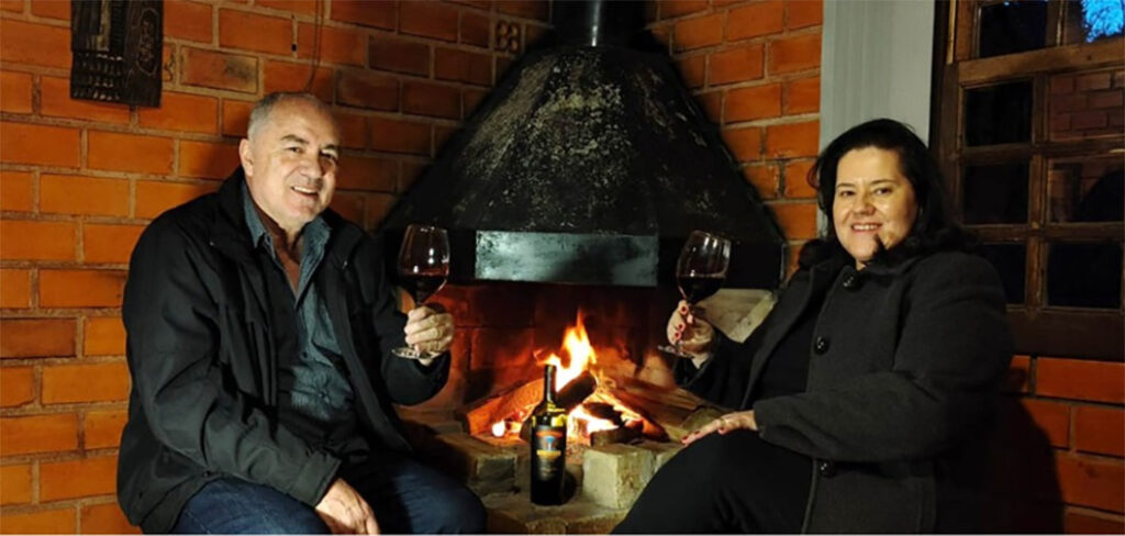 Inverno em Santa Catarina - vinho de altitude 