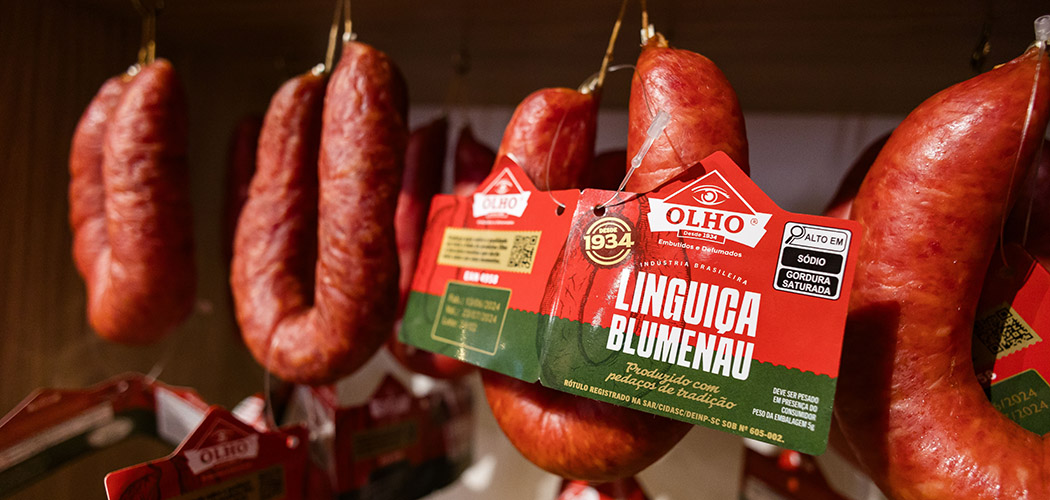 Linguiça Blumenau preservada em Santa Catarina