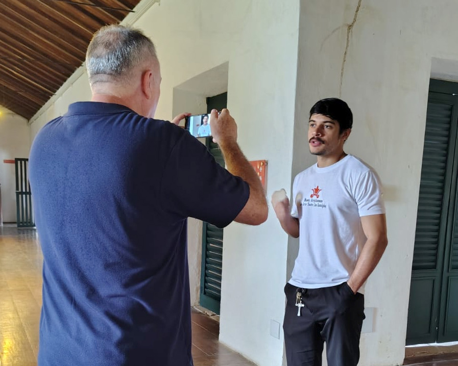 Jobson Albuquerque, curador e guia especialista, em entrevista para o especial da TV Bom Dia SC