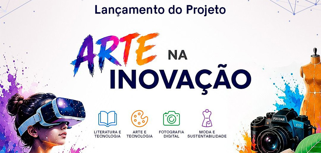 Polo Inovale em Joaçaba lança projeto "Arte na Inovação" para conectar estudantes à tecnologia e criatividade