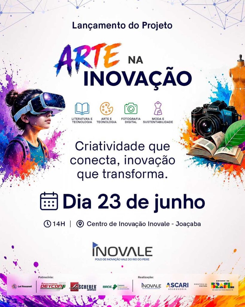 Polo Inovale Arte na Inovação em Joaçaba