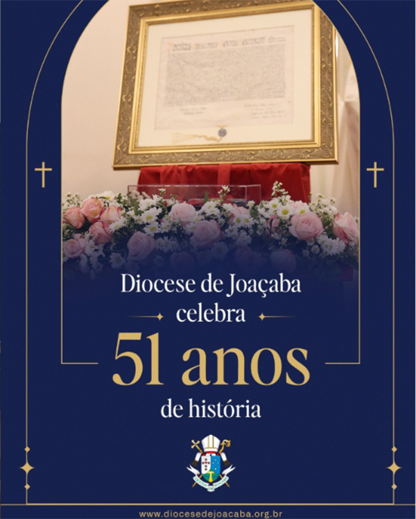 Diocese de Joaçaba celebra 51 anos de fé, missão e evangelização