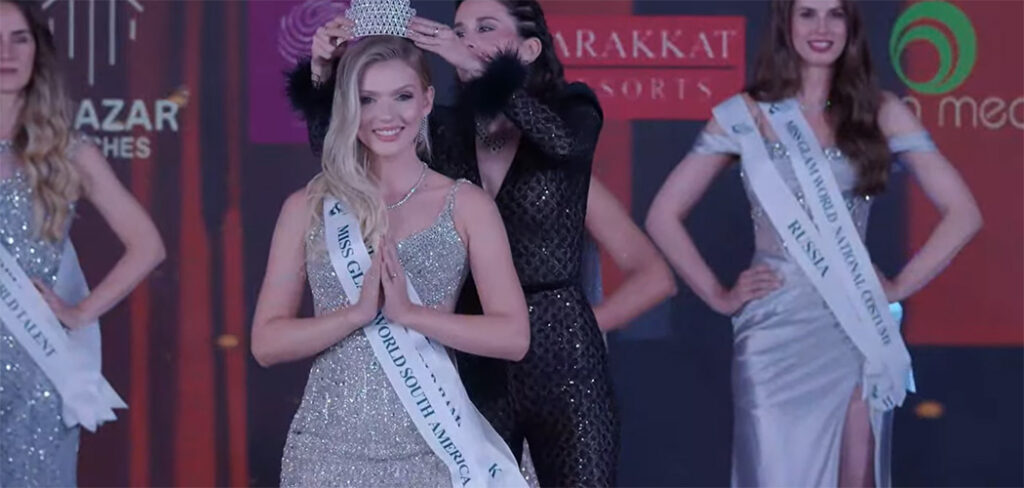 Ana Henrich conquista o título de Miss Glam South America 2026