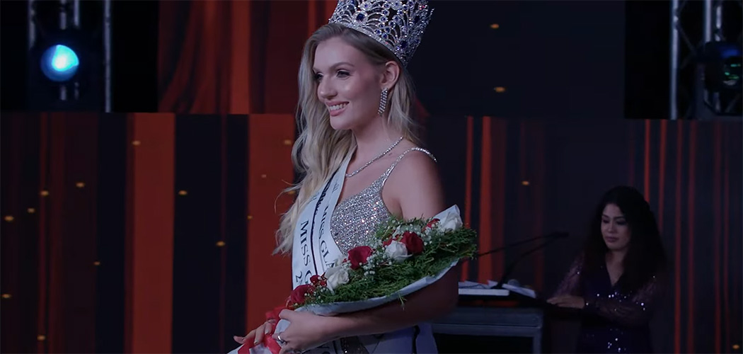 Ana Henrich conquista o título de Miss Grand South America 2026/ Foto: Maythe Novak