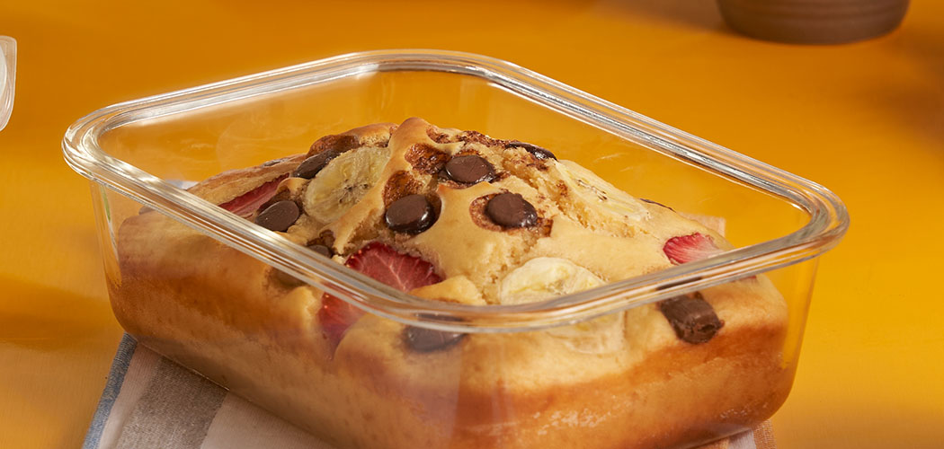Panqueca de travessa doce na air fryer