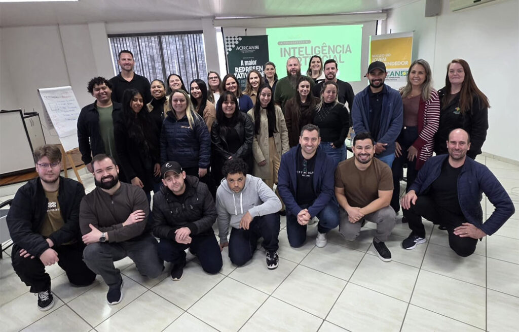 Workshop da ACIRCAN em Campos Novos, destaca IA como aliada da produtividade e da organização nas empresas