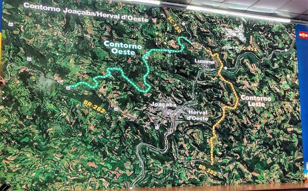 Contorno Viário - Mapa -