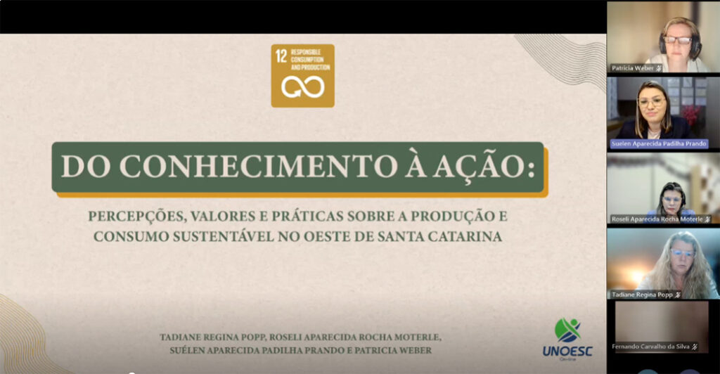 Pesquisa da Unoesc revela distância entre consciência e prática sustentável entre os jovens