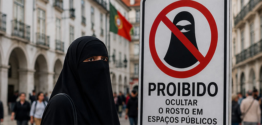 Portugal aprova proibição da burca e do niqab em espaços públicos e prevê multas de até 4 mil euros