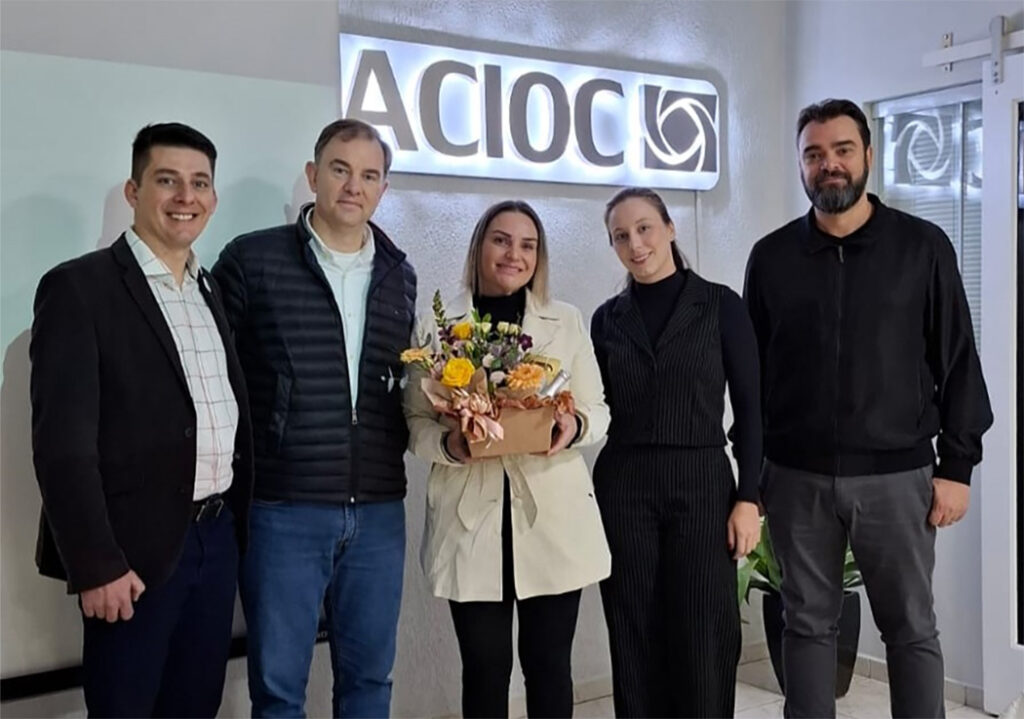Reunião da ACIOC despedida Larrisa 