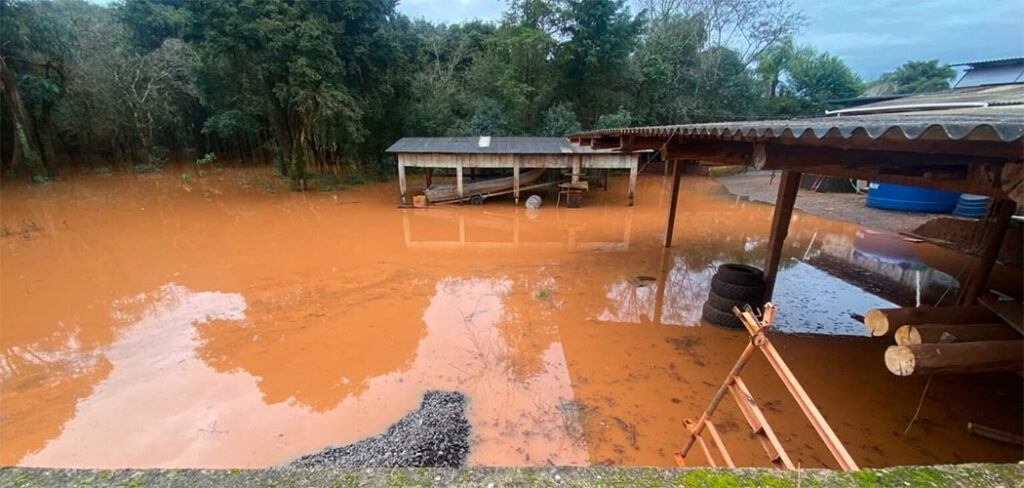 Alagamento em São Domingos