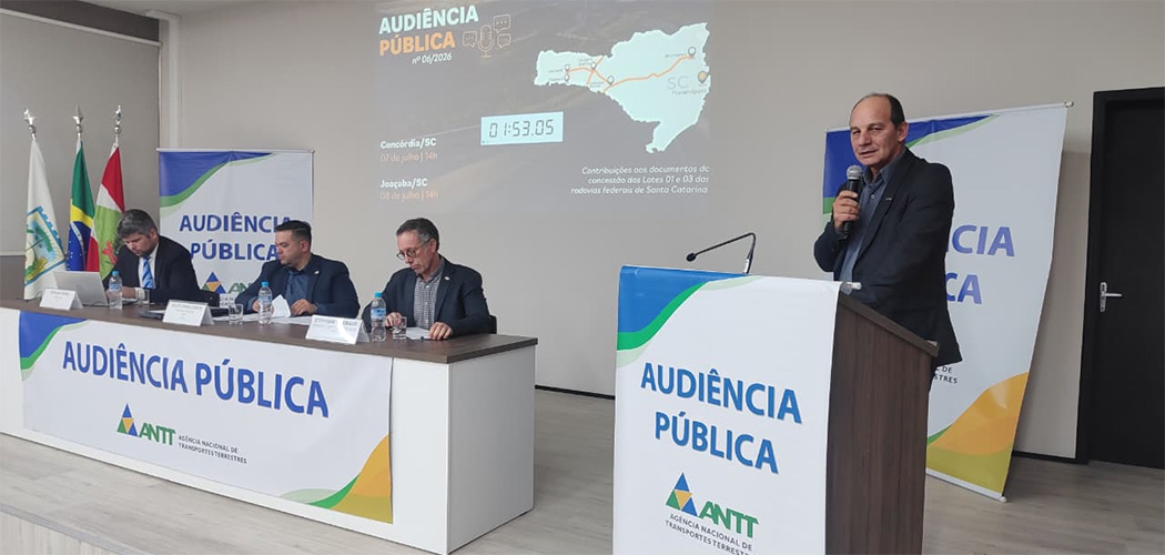 Em audiência pública, entidades se posicionam em relação a concessão e duplicação de parte da BR-282
