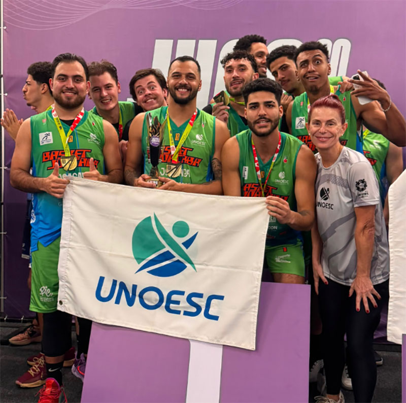 Basket Joaçaba conquista o hexacampeonato dos JUCs 2026 e confirma hegemonia no basquete universitário catarinense