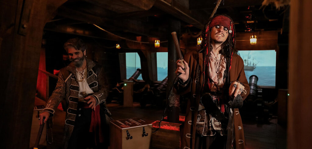 Dia do Viajante (25/07): Parque Aventura Pirata, em SC, revela como os piratas cruzavam os oceanos entre os séculos XVI e XVIII