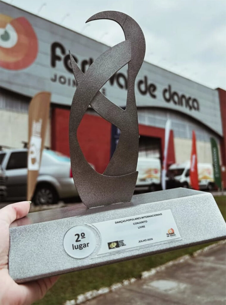 Oficina de Dança da Unidos do Herval conquista 2º lugar no maior festival de dança do mundo