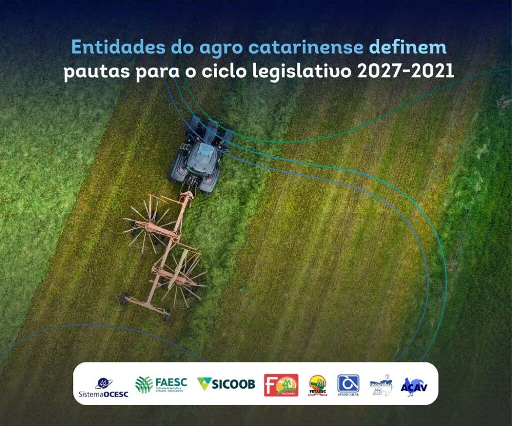 Entidades do agro catarinense definem pleitos prioritários para o ciclo legislativo 2027–2031