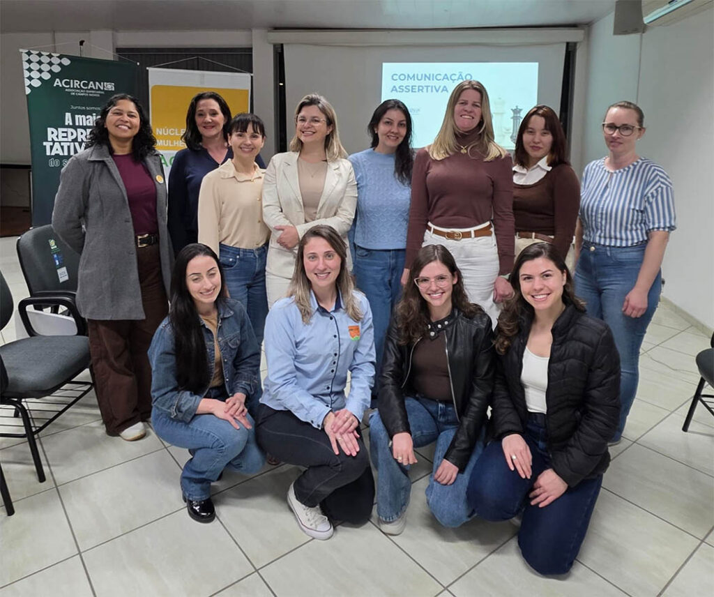 Comunicação assertiva marca 2º módulo do PAN na ACIRCAN em Campos Novos
