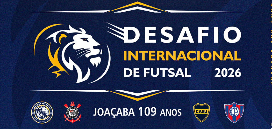 Joaçaba Futsal inicia venda de ingressos para o Desafio Internacional