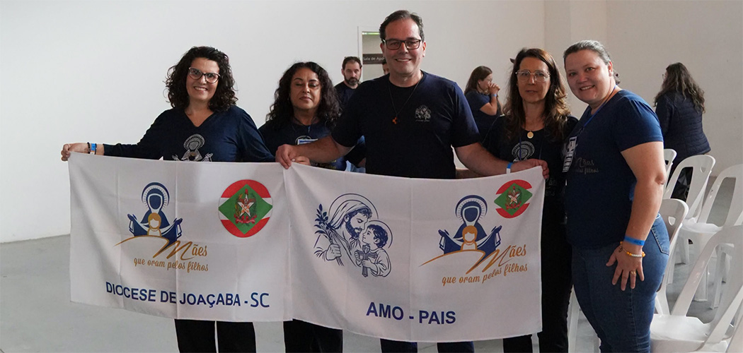 Diocese de Joaçaba participa do 7º Encontro Estadual das Mães que Oram pelos Filhos