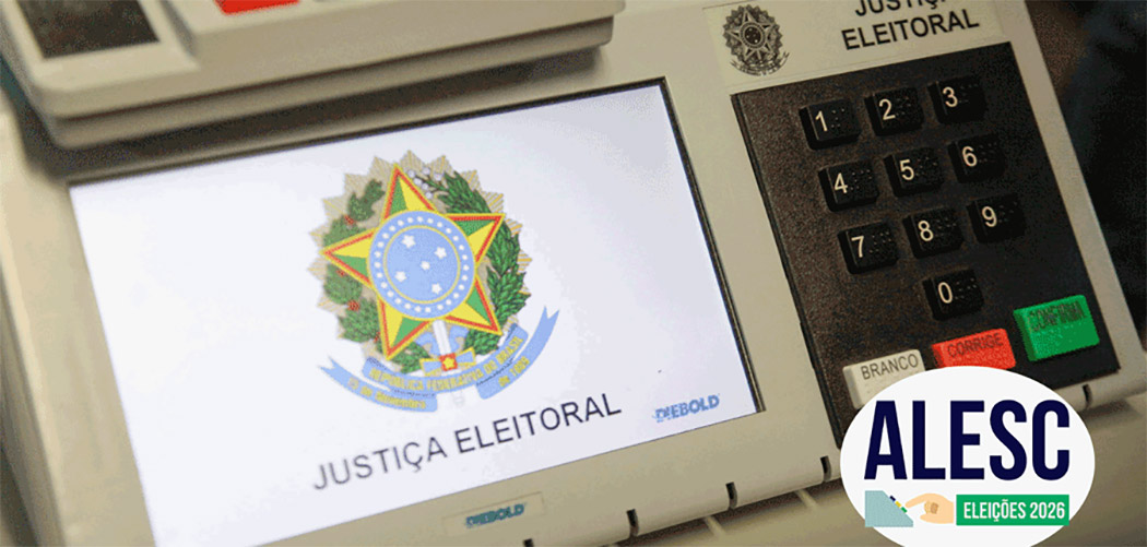 Urna Eletrônica – Justiça Eleitoral ALESC Eleições 2026
