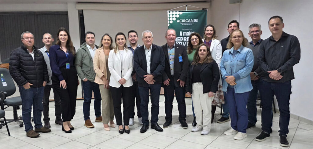 FIESC e ACIRCAN fortalecem parceria para ampliar benefícios às empresas de Campos Novos