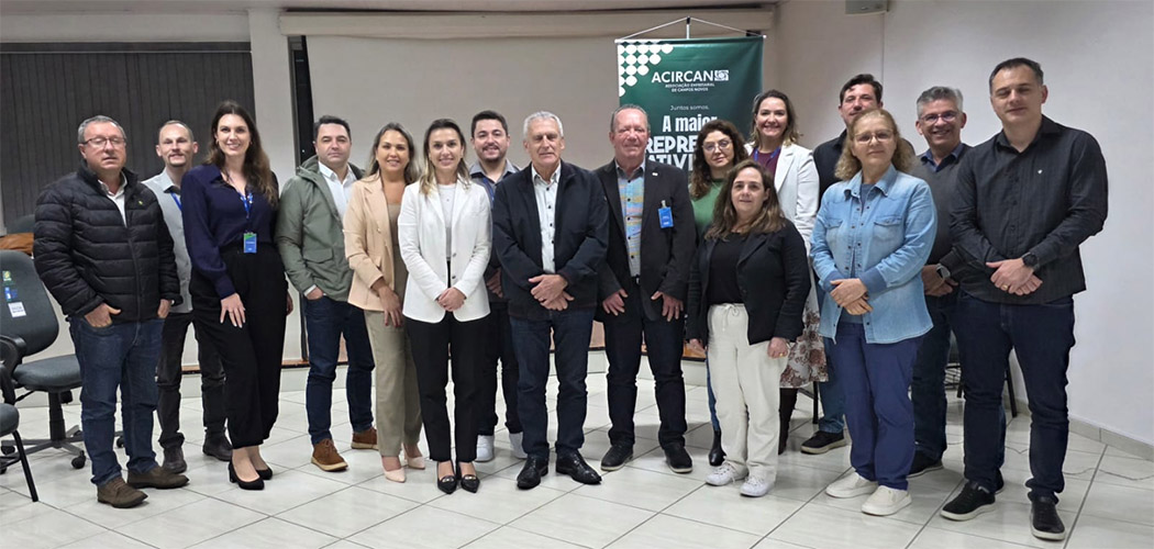 FIESC e ACIRCAN fortalecem parceria para ampliar benefícios às empresas de Campos Novos