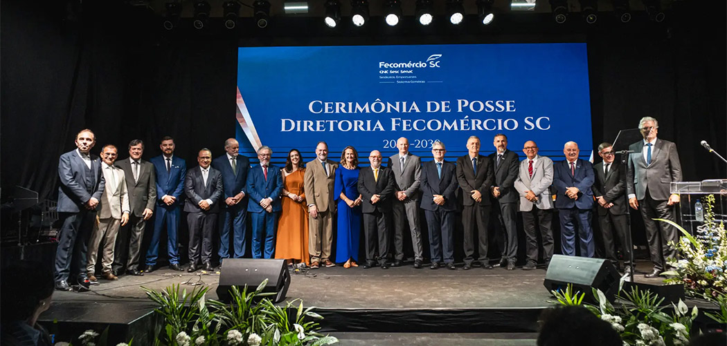 Fecomércio SC empossa nova diretoria para o mandato 2026-2030