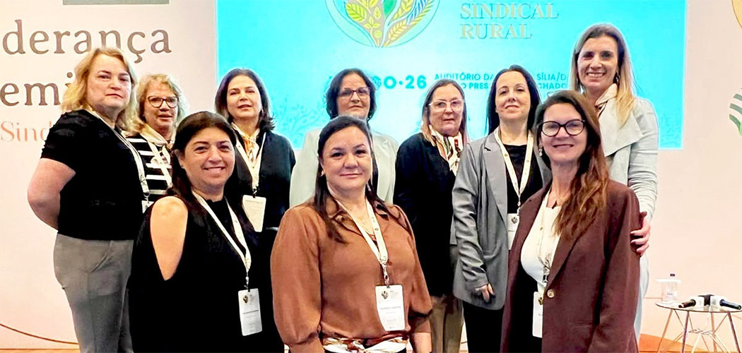 Delegação de SC participa de Fórum Nacional de Liderança Feminina Sindical Rural