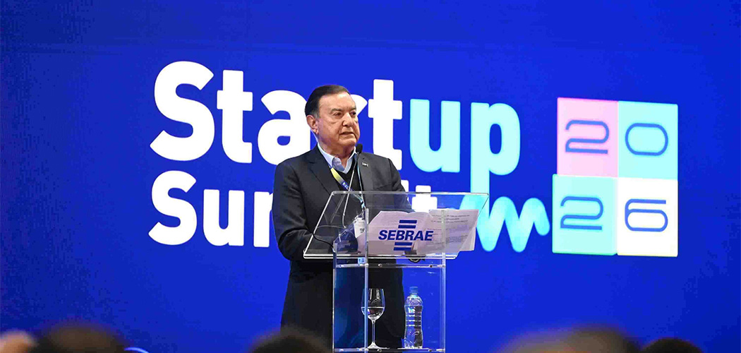 José Zeferino Pedrozo destaca força da inovação brasileira na abertura do Startup Summit 2026