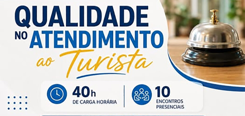 Piratuba oferece curso gratuito de qualidade no atendimento ao Turista