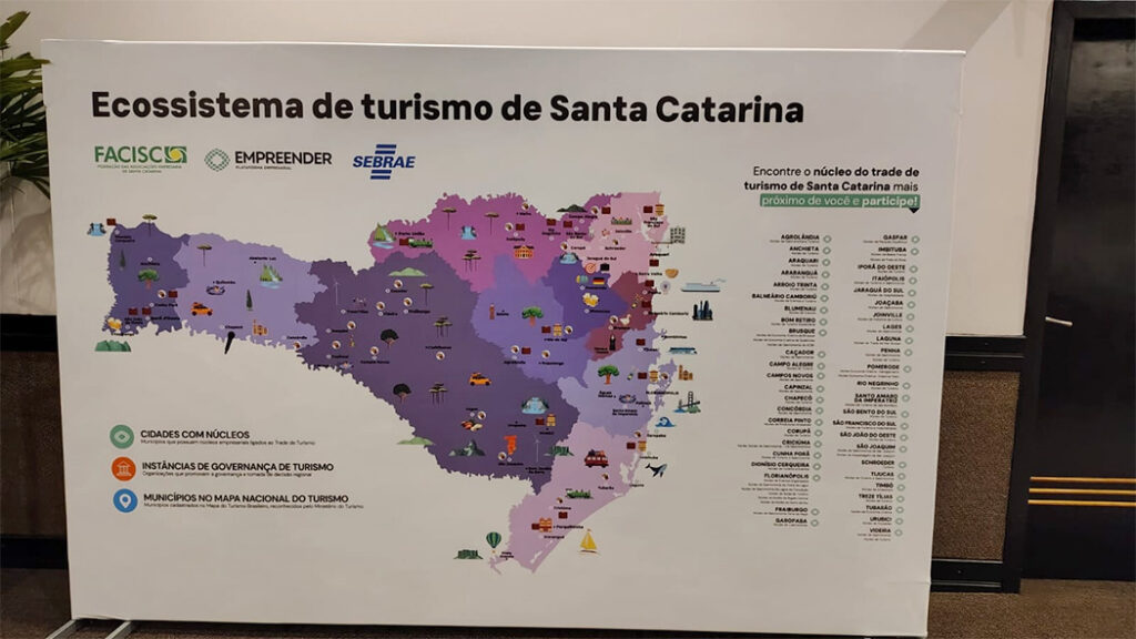 Santa Catarina leva seu potencial turístico a agentes de viagens do interior de São Paulo