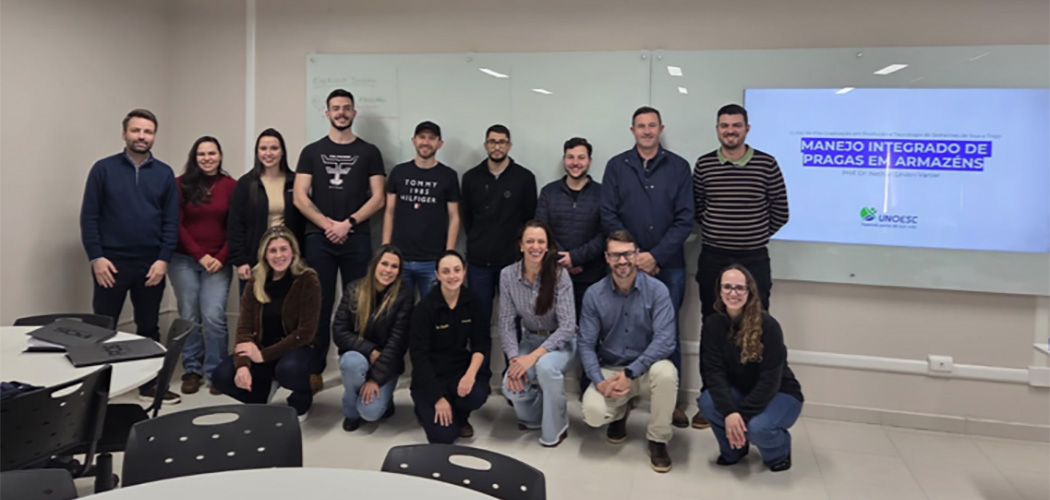 Unoesc Campos Novos inicia 2ª turma de Especialização em Tecnologia e Produção de Sementes de Soja e Trigo