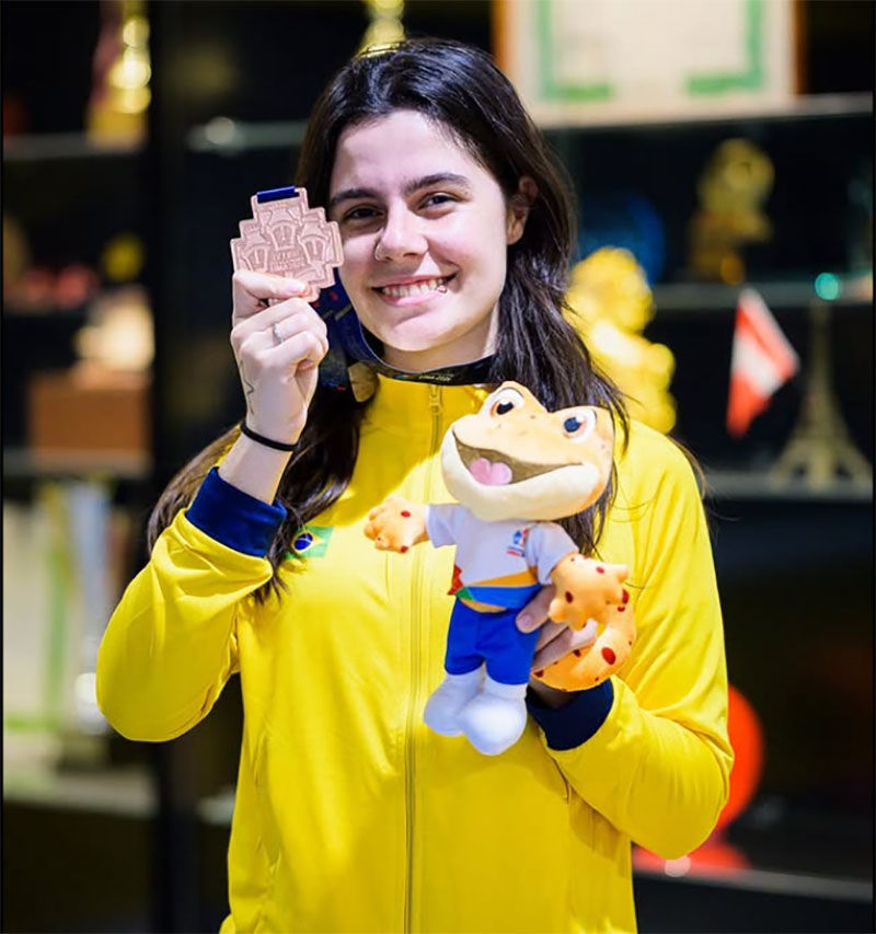 Atletas da Unoesc conquistam ouro e levam o nome do Brasil ao pódio nos FISU America Games 2026